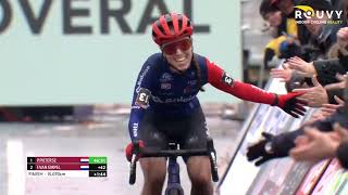 Highlights 2022 UCI Cyclocross World Cup Hulst  Elite Women [upl. by Nnaihs775]