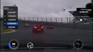 Mazda MX3 V6 KLZE Circuit Zandvoort wet track 050724 [upl. by Takeo]