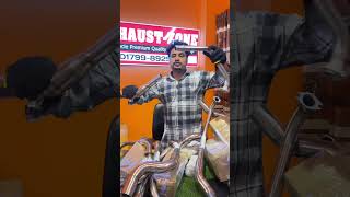 Motorcycle Exhaust Shop in Bangladesh exhaust holar bendpipe হলার [upl. by Gerard]