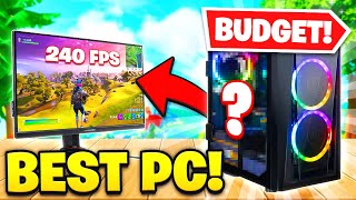 The BEST BUDGET Gaming PC To Buy For Fortnite HIGH FPS  Fortnite Tips amp Tricks [upl. by Mera]