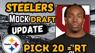 Daniel Jeremiah Mock Draft 30 The Pittsburgh Steelers Select [upl. by Vowel]