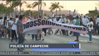 Policías de Campeche denuncian indiferencia de Layda Sandores [upl. by Okika262]