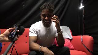 Melodifestivalen 2019 Interview with John Lundvik Too late for love [upl. by Bondy122]