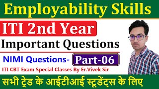 Employability Skills ITI 2nd Year All Trade  Part06 [upl. by Lew65]