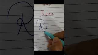 RUDRA NAME LOGO PART  2 rudra logodesign shorts720p [upl. by Atsirhc]