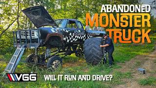 Abandoned Legendary MONSTER TRUCK Will It RUN AND DRIVE Again After A Decade [upl. by Nylarahs]