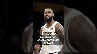 LeBron Says His Anthony Davis Missed FT Didnt Cause Lakers Loss vs Magic  Trending News [upl. by Ennovart]