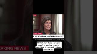 Nikki Haley Dems are quotvery smartquot to put in a younger candidate but they picked the weakest one [upl. by Inna]