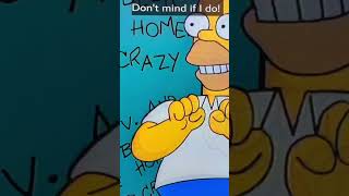 The Simpsons  No beer no tv makes Homer something something [upl. by Lorou757]