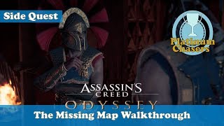 The Missing Map  Side Quest  Assassins Creed Odyssey [upl. by Nonac]