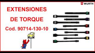 Extensiones de Torque Wurth Cod 9071413010 Torque Stick [upl. by Patrich]