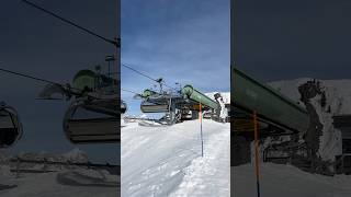 Seggiovia Alpenrose arabba dolomitisuperski chairlift [upl. by Oruasi937]