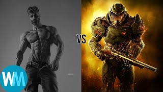 Doom Slayer vs Gigachad Battle Of The Memes Final showdown [upl. by Thurstan719]