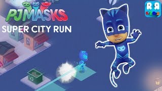 PJ Masks Super City Run  App Game Play [upl. by Yonita792]