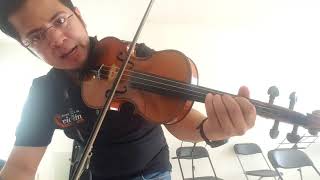 Tutorial de new wine Ven Descansa violin [upl. by Schechter]