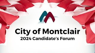 2024 Montclair Council Candidates Forum [upl. by Ruggiero]