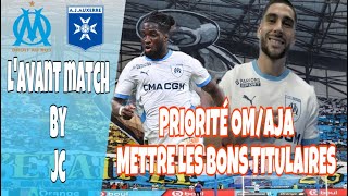 Avant Match OMAJA priorité mettre les bons titulaires [upl. by Dorise9]