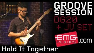 GrooveSession plays quotHold It Togetherquot live on EMGtv [upl. by Bonnie]