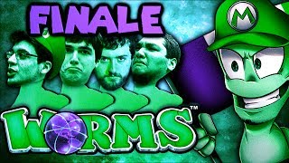 FINALE WHAT HAVE I DONE  Part 2 Worms Clan Wars The Derp Crew  Part 100 [upl. by England832]