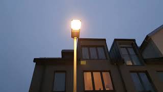 Flashing LED Streetlight Philips Lumistreet [upl. by Biddick]