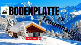 BODENPLATTE ANLEITUNG TIMELAPSE TRAUMHAUS 2024 [upl. by Hatty245]