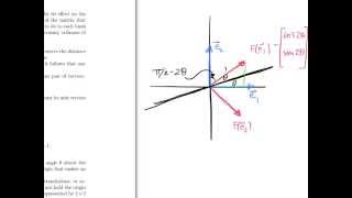 Math 23a Week 2 Video 3 Isometries of R2 25 [upl. by Htor]