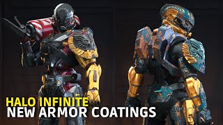 New Halo Infinite Armor Coatings [upl. by Eneladgam]