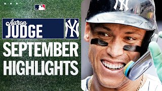 ALL RISE for your MLB HOME RUN LEADER Aaron Judge hit 58 HR in 2024 September 2024 MLB highlights [upl. by Atled]