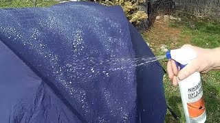 Waterproofing your tent [upl. by Elokin]