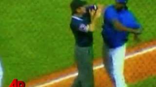 Jose Offerman Banned After Punching Umpire [upl. by Jacinda]