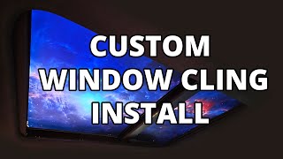 How to install a sunroof window cling  short version [upl. by Madlin]