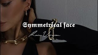 ♚ Symmetrical face subliminal rain version [upl. by Irdua954]