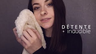 ASMR FRANCAIS ⚪️ DÉTENTE  inaudible  layered whispers face touching [upl. by Eytak]