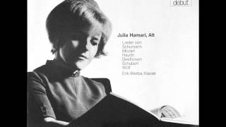 JULIA HAMARI sings SCHUMANN SCHUBERT WOLF AO 1969 [upl. by Ylrehc]