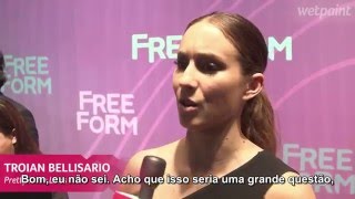 LEGENDADO Será que Troian Bellisario retornaria para uma 8ª temporada de PLL [upl. by Gnaoh]