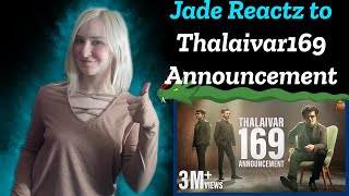 Thalaivar169 Announcement video  American Reaction [upl. by Leisam]