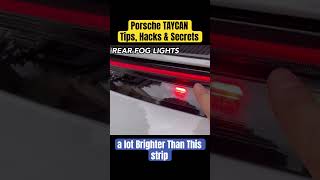 Porsche Taycan Tip11 REAR FOG LIGHTS [upl. by O'Donovan302]