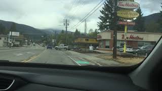 Driving into Castlegar BC Canada [upl. by Haggar194]