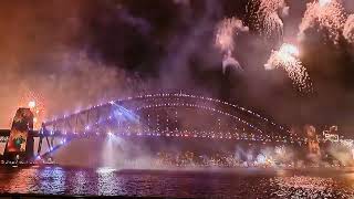 SYDNEY NEW YEARS EVE FIREWORKS 2024 [upl. by Caspar]