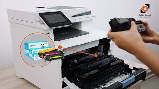 HP Color LaserJet Pro MFP M477fdw [upl. by Eelorac]