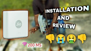 Jio air Fiber installation and review 🥲 Diwali offer ka fayada kaise uthaye 😍 [upl. by Field]