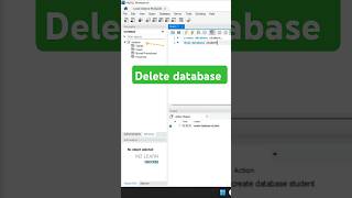 Delete database in SQL tamil databasesetup delete sql mysql query table oracle dbms data [upl. by Casimire]