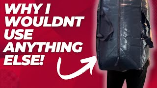 Review of Extra Large Moving Bags with Zippers amp Carrying Handles [upl. by Malena]