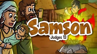 Samson  Animated Bible Stories  My First Bible  45 [upl. by Quinn]