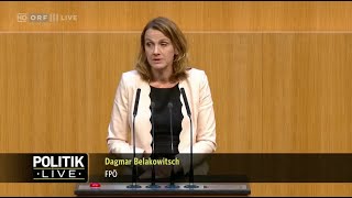 Dagmar Belakowitsch  Bildungskarenz Kinderbetreuungsgeld  2132024 [upl. by Kcirredal]