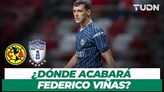 Federico Viñas ¿Con futuro incierto en el América I TUDN [upl. by Hnib]