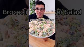 Creamy Broccoli Cauliflower Salad [upl. by Ardek]