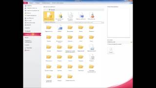 Access Работа с приложением 1 Пользовательский интерфейс [upl. by Roderica841]