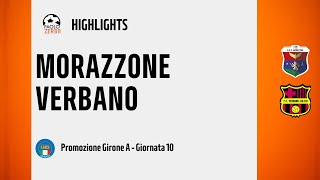 HIGHLIGHTS Promozione Girone A 2425  Day 10  Morazzone  Verbano [upl. by Zoara708]