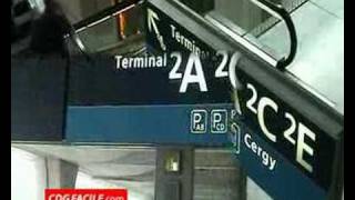 Guide video arrivee TGV gare Aeroport Paris Charles de Gaulle [upl. by Vernita]